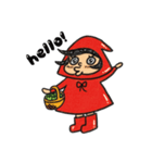 The secret life of Little Red（個別スタンプ：2）