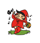 The secret life of Little Red（個別スタンプ：4）