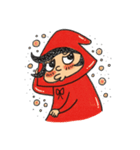 The secret life of Little Red（個別スタンプ：5）