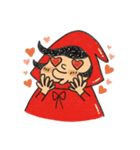 The secret life of Little Red（個別スタンプ：7）