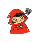 The secret life of Little Red（個別スタンプ：10）