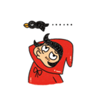 The secret life of Little Red（個別スタンプ：11）