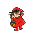 The secret life of Little Red（個別スタンプ：15）