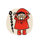 The secret life of Little Red（個別スタンプ：17）