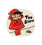 The secret life of Little Red（個別スタンプ：18）