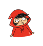 The secret life of Little Red（個別スタンプ：21）