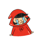 The secret life of Little Red（個別スタンプ：22）