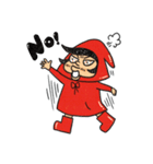 The secret life of Little Red（個別スタンプ：24）