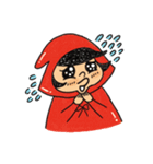 The secret life of Little Red（個別スタンプ：25）