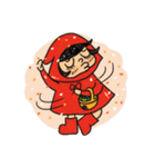 The secret life of Little Red（個別スタンプ：26）