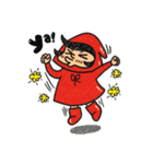 The secret life of Little Red（個別スタンプ：29）