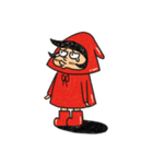 The secret life of Little Red（個別スタンプ：31）