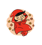 The secret life of Little Red（個別スタンプ：34）