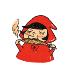 The secret life of Little Red（個別スタンプ：36）