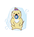 The daily life of small sea otters（個別スタンプ：27）