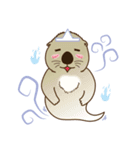 The daily life of small sea otters（個別スタンプ：33）