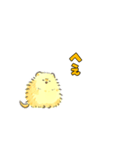 黄色い毛玉のポメラニアン（個別スタンプ：29）