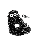 黒いナニカ（個別スタンプ：14）