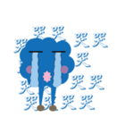 blue family（個別スタンプ：29）