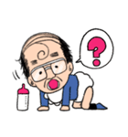 ベイビーおっさん（個別スタンプ：3）