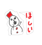 だるだる雪だるまん達（個別スタンプ：20）