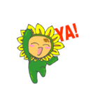 The Cute Sunflower（個別スタンプ：3）