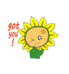 The Cute Sunflower（個別スタンプ：26）