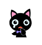 黒猫ジューゴ（猫のレイちゃんシリーズ）（個別スタンプ：20）