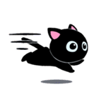黒猫ジューゴ（猫のレイちゃんシリーズ）（個別スタンプ：30）