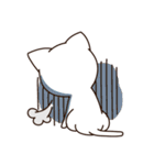 Little white meow（個別スタンプ：31）