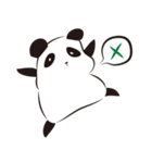 Knit panda（個別スタンプ：1）