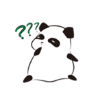 Knit panda（個別スタンプ：3）