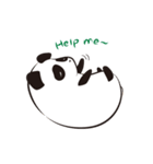 Knit panda（個別スタンプ：14）