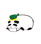 Knit panda（個別スタンプ：21）