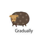 のんびりな羊（個別スタンプ：22）