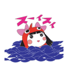 お魚女子（個別スタンプ：19）