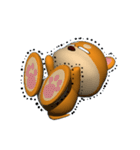 豆柴 子茶々の3D（個別スタンプ：15）