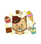 "Cookie Cat"---life（個別スタンプ：11）