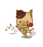 "Cookie Cat"---life（個別スタンプ：17）