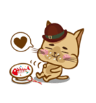 "Cookie Cat"---life（個別スタンプ：21）