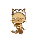 "Cookie Cat"---life（個別スタンプ：33）