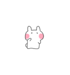 ほっぺがぴんくのうさぎ（個別スタンプ：15）