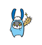 Spray rabbit Life（個別スタンプ：24）