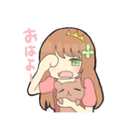 おとぎのくにの女の子（個別スタンプ：4）