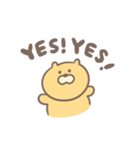 ぽっちゃりくまくん（個別スタンプ：25）