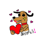 キラりん犬（個別スタンプ：35）