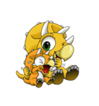 Q Dinosaur Family-English version（個別スタンプ：5）