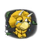 Q Dinosaur Family-English version（個別スタンプ：25）