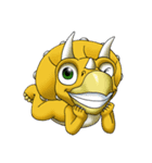 Q Dinosaur Family-English version（個別スタンプ：33）