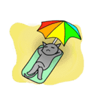 怠惰猫（個別スタンプ：9）